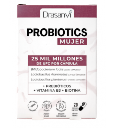 Probiotics Mulher - 20 Cápsulas - Drasanvi
